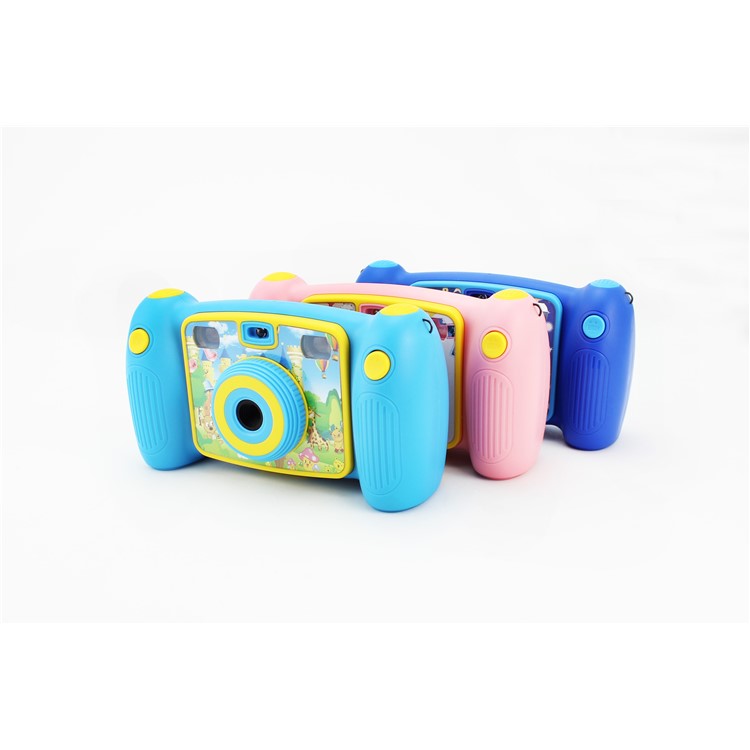H129 Cute Portable 2.0-inch 1.3MP Children Camera Video Camcorder - Pink-6