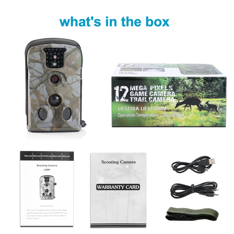 5210A 12 Million Pixel Scouting Trail Camera-12