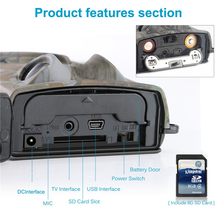 5210A 12 Million Pixel Scouting Trail Camera-7