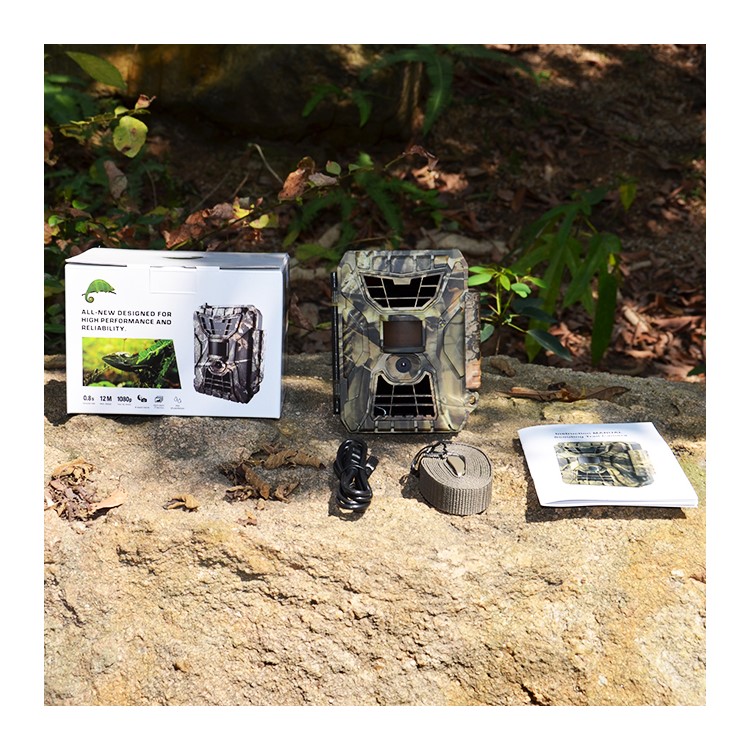 S990 Hunting Trail Camera Full HD 12MP 1080P Scouting Camera Video Scouting Field Infrared Camera - Army Green-7