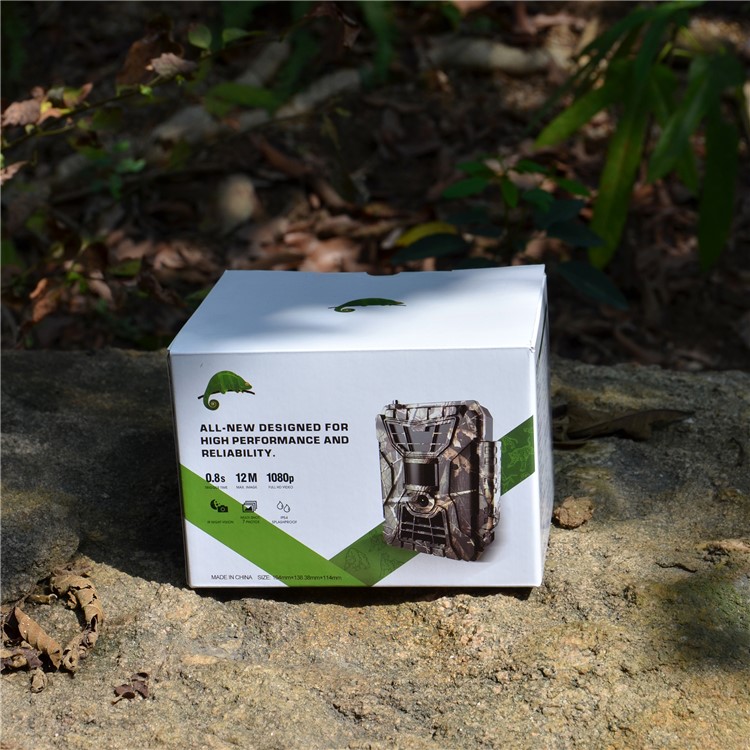 S990 Hunting Trail Camera Full HD 12MP 1080P Scouting Camera Video Scouting Field Infrared Camera - Army Green-8