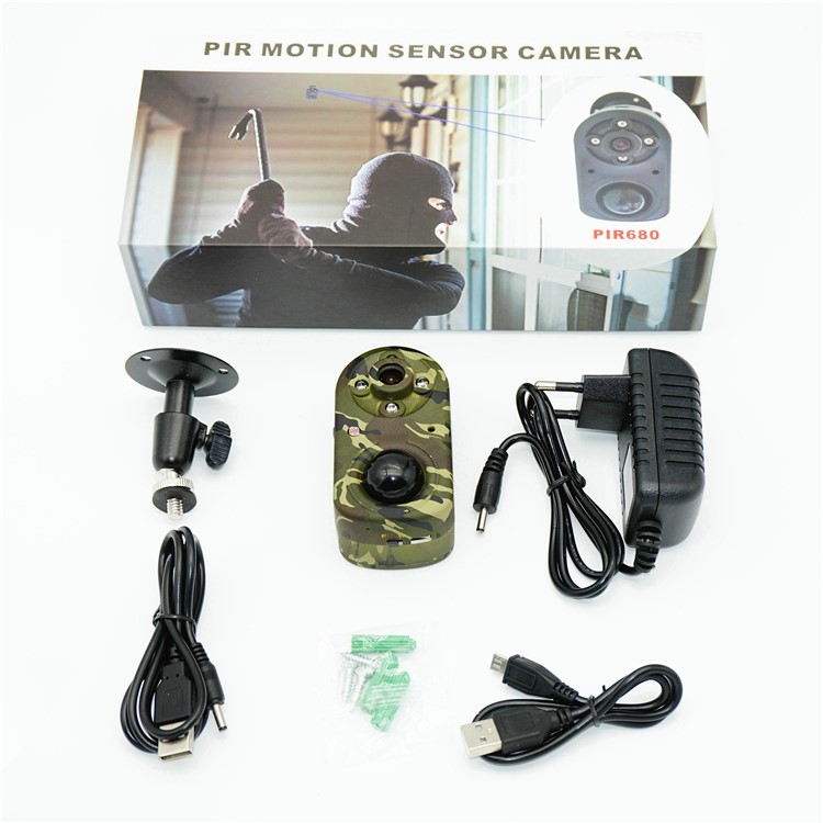 PIR680 5MP/8MP Trail Photo Trap Hunting Camera Video Recorder Digital Scouting Hunting Cameras - Camouflage-10