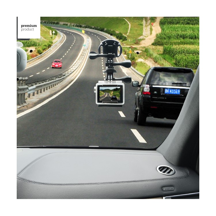 HOCO D3 2" 4K HD WiFi 6350 Chips 12MP Dual Screen Action Sports Camera with 170-degree Wide Angle Lens-4