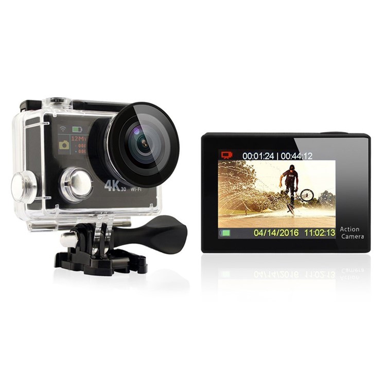 H8R 2.0-inch 2.4G Wireless Remote Control Waterproof HD 1080P 4K WiFi Sports 170-Degree Wide Angle Camera - Black-3