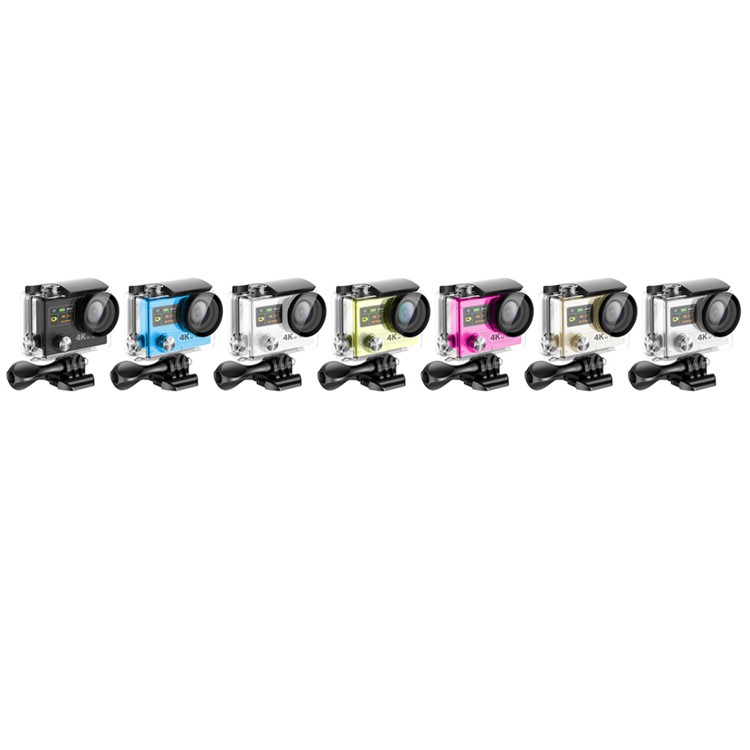 H8R 2.0-inch 2.4G Wireless Remote Control Waterproof HD 1080P 4K WiFi Sports 170-Degree Wide Angle Camera - Black-7