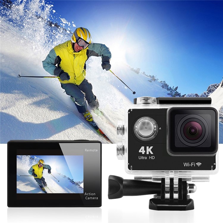 H9SE 2.0-inch 4K Ultra HD 30M Waterproof WiFi Action Camera with 150° Wide Angle Lens - Black-13