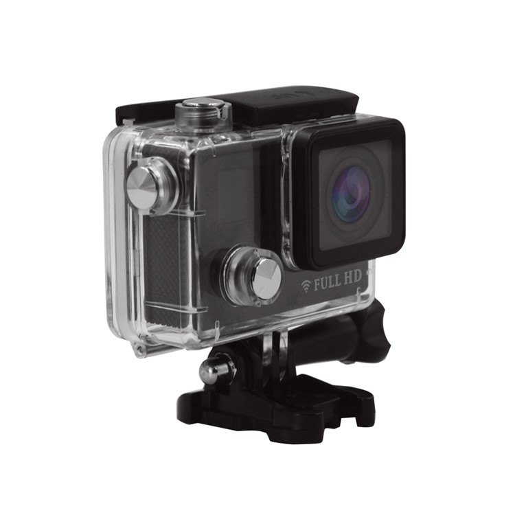 V12 WiFi Full HD 1080P Action Camera DVR Dual Screen SONY Sensor 160° Sport DV - Black-1