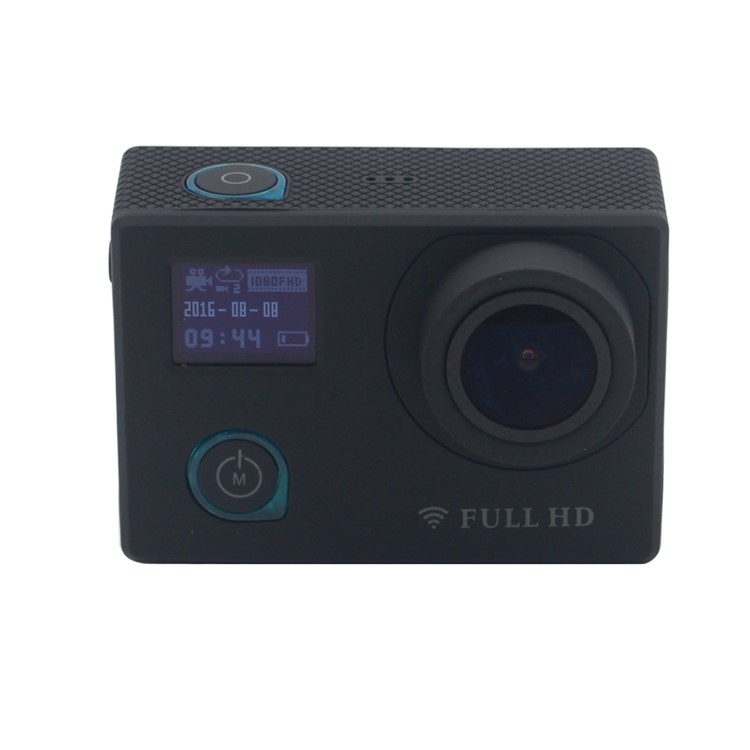 V12 WiFi Full HD 1080P Action Camera DVR Dual Screen SONY Sensor 160° Sport DV - Black-4