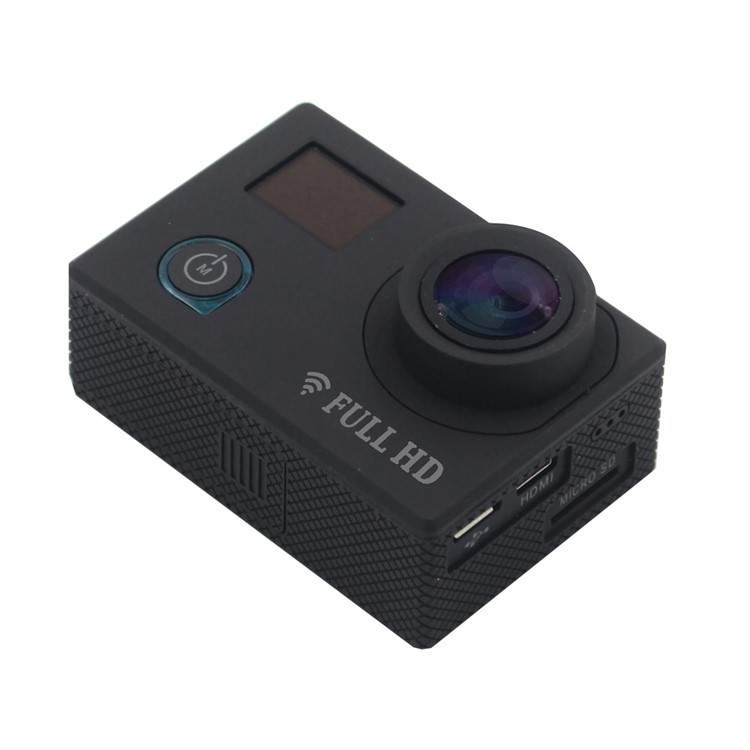 V12 WiFi Full HD 1080P Action Camera DVR Dual Screen SONY Sensor 160° Sport DV - Black-5