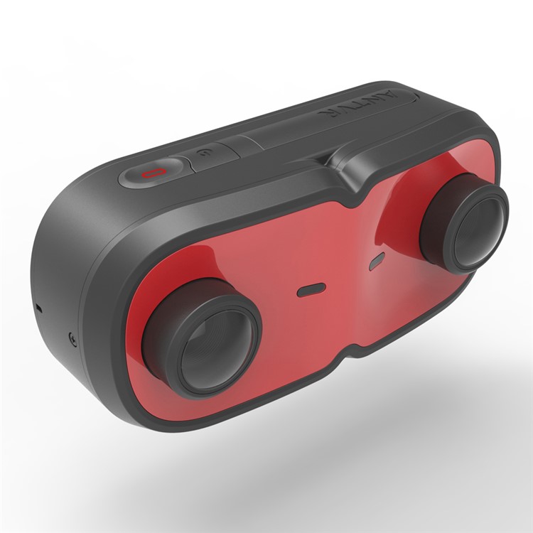 ANTVR 2 Inch LCD 4K Ultra HD Dual Lens 3D VR Camera IP68 Waterproof Action Camera - Black / Red-2