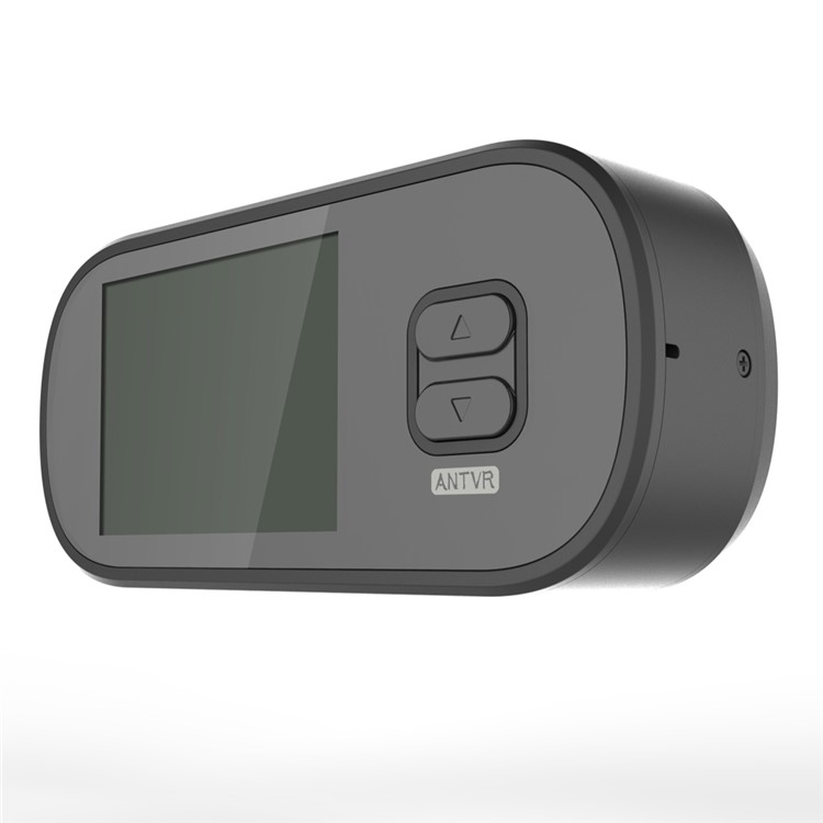 ANTVR 2 Inch LCD 4K Ultra HD Dual Lens 3D VR Camera IP68 Waterproof Action Camera - Black / Red-3