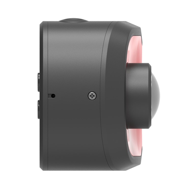 ANTVR 2 Inch LCD 4K Ultra HD Dual Lens 3D VR Camera IP68 Waterproof Action Camera - Black / Red-8