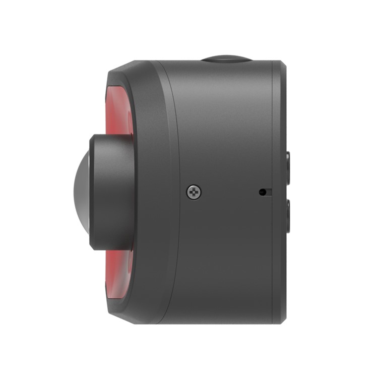 ANTVR 2 Inch LCD 4K Ultra HD Dual Lens 3D VR Camera IP68 Waterproof Action Camera - Black / Red-9