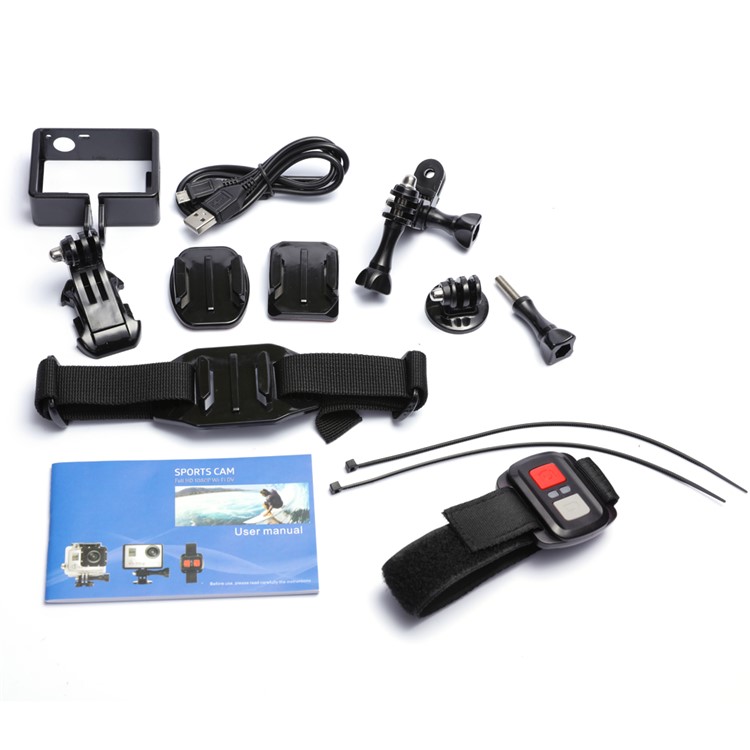 S7 Dual Screen Ultra HD 4K WiFi Sports Action Camera with 2.4G Remote Controller-5