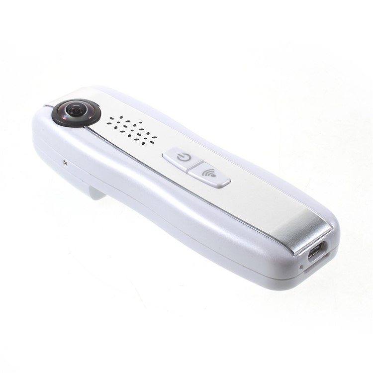 E01 720 Degree Panorama VR Camera Dual Lens Unique Action Camera with Type-C Plug - White-1