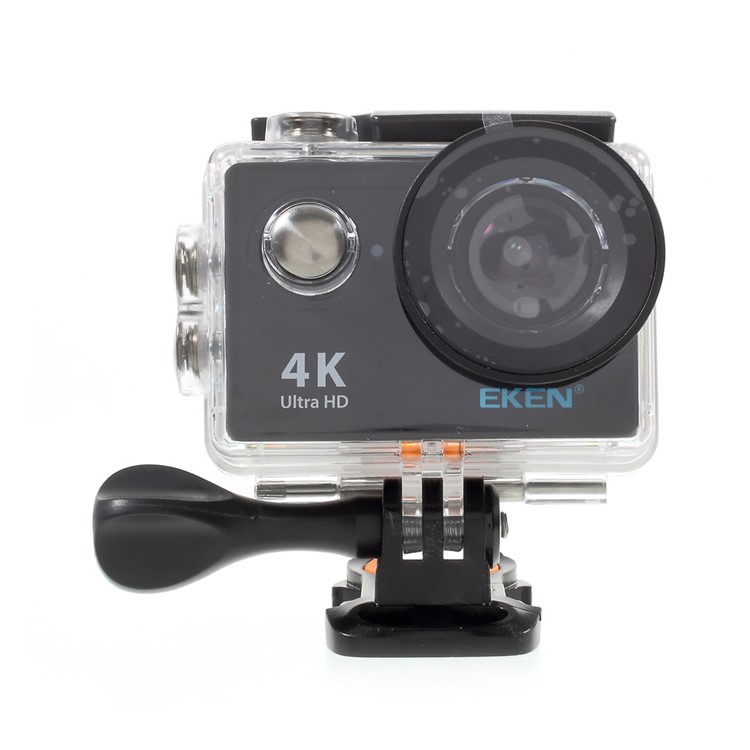 EKEN H9R WiFi 4K Ultra HD Action Camera 2.0-inch Waterproof 30M 170-Degree Wide Angle - EU Plug / Black-4