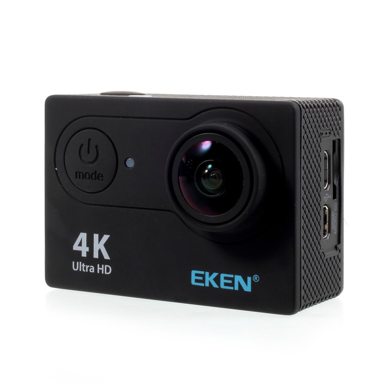 EKEN H9R WiFi 4K Ultra HD Action Camera 2.0-inch Waterproof 30M 170-Degree Wide Angle - EU Plug / Black-7