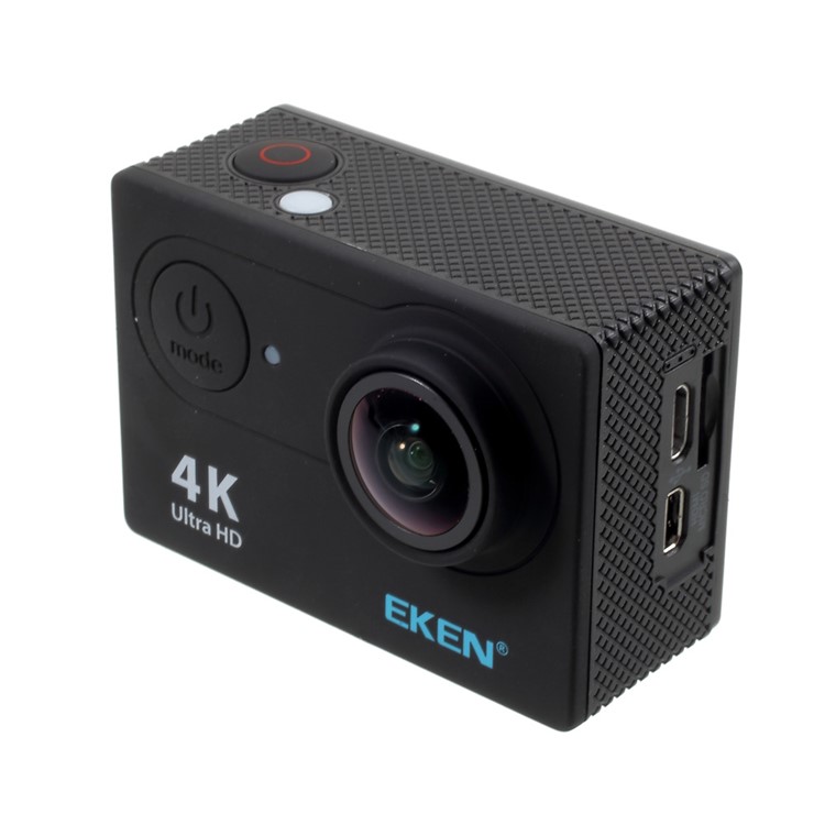 EKEN H9R WiFi 4K Ultra HD Action Camera 2.0-inch Waterproof 30M 170-Degree Wide Angle - EU Plug / Black-8