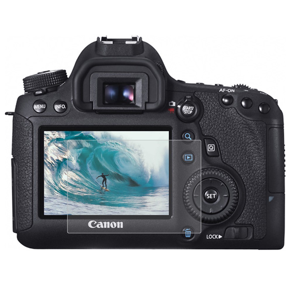 PULUZ PU5502 for Canon 6D Camera 9H Tempered Glass Screen Protector Guard 0.3mm 2.5D-2