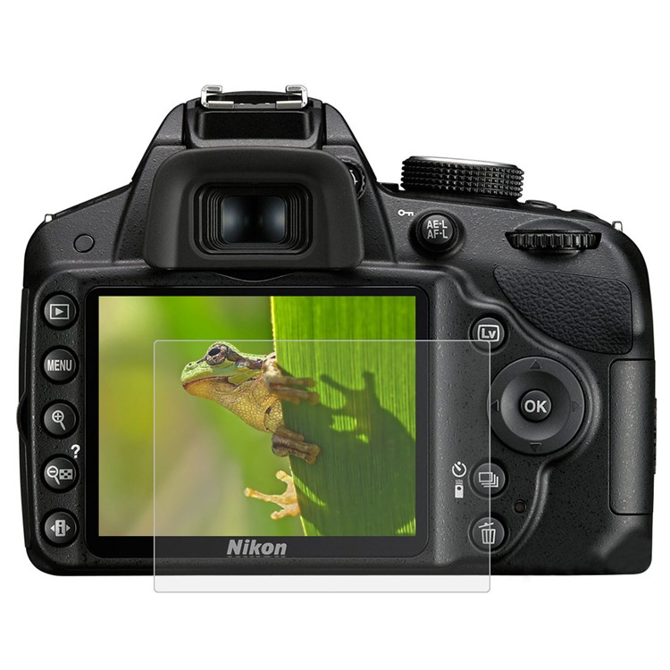 PULUZ PU5511 0.3mm 9H Camera Tempered Glass Screen Protector 2.5D for Nikon D3200 D33000 Cameras-2