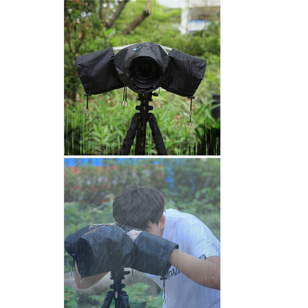 PULUZ PU7501 Professional Rain Cover Rainproof Cover Case for Canon EOS Nikon Sony DSLR & SLR Cameras-10