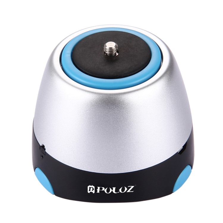 PULUZ PU360 Electronic 360 Degree Rotation Panoramic Tripod Head with Remote Controller - Blue-3