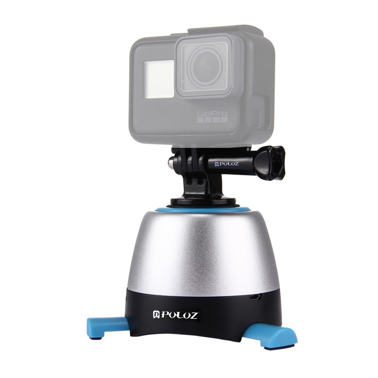 PULUZ PU360 Electronic 360 Degree Rotation Panoramic Tripod Head with Remote Controller - Blue-5