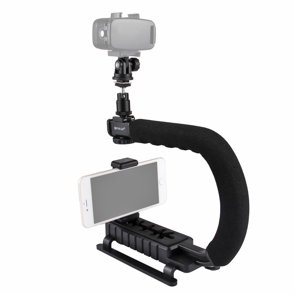 PULUZ PU3006 C-förmiger Video-Griff DV Halterung Steadicam Stabilisator-Kit-4