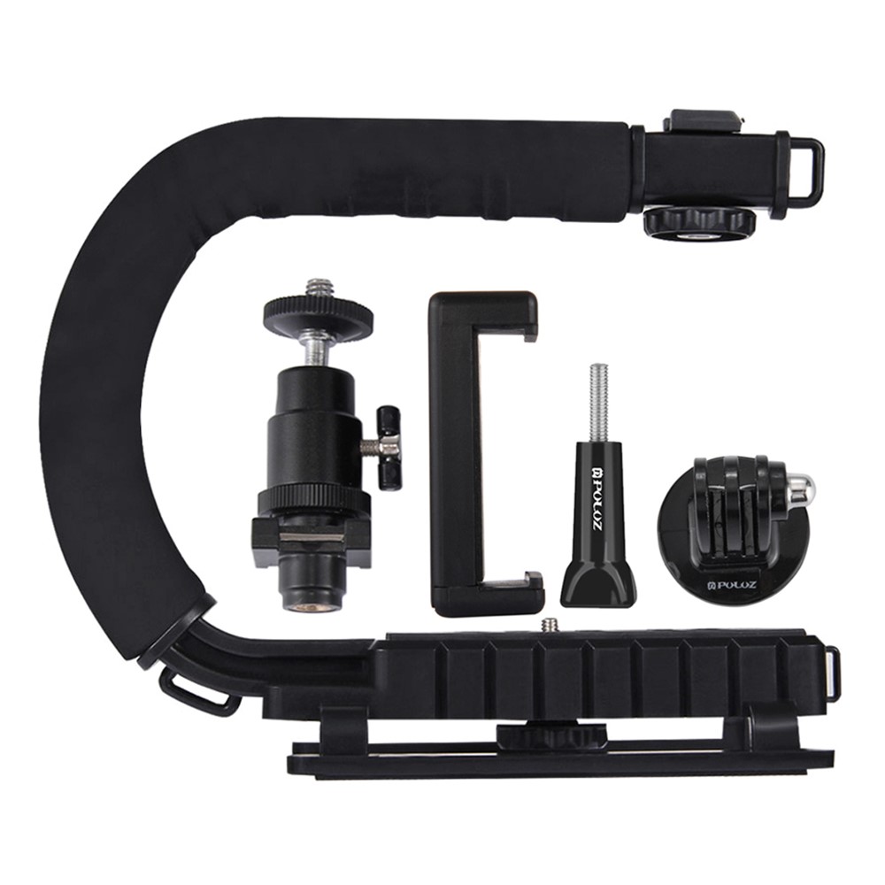 PULUZ PU3006 C-förmiger Video-Griff DV Halterung Steadicam Stabilisator-Kit-8