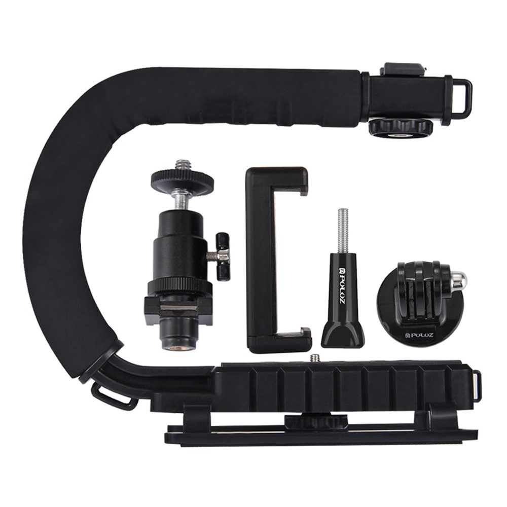 Puluz PU3006 C-förmiger Videogriff Dv-klammer Steadicam Stabilisator Kit