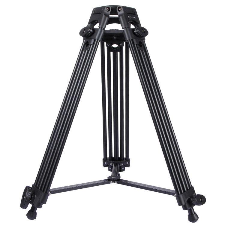 PULUZ PU3003 Professional Heavy Duty Video Camcorder Aluminum Alloy Tripod for DSLR / Digital Cameras - Black-4