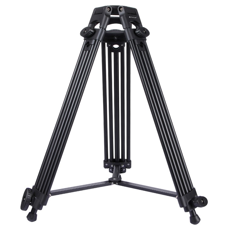 PULUZ PU3003 Trépie de Caméscope Vidéo en Alliage en Aluminium Pour Reflex Numérique Pour Reflex Numérique / Caméras Digitales - le Noir-4