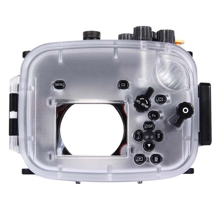 PULUZ Pu7003 40m caso de caixa impermeável para mergulho subaquático para câmeras Sony A7 / A7S / A7R - preto-3