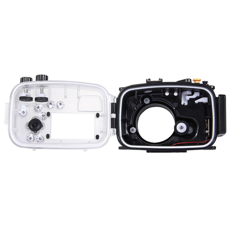 PULUZ Pu7001 para Sony A6000 Camera 40m caso de alojamento subaquático impermeável - preto-5