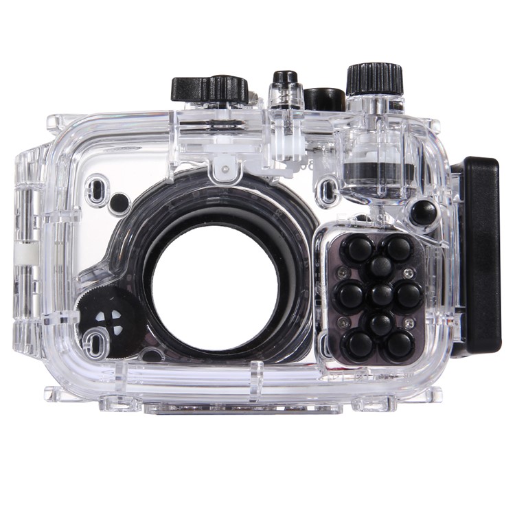 PULUZ Pu7005 Para Sony RX100 III 40m Cámara Sumergible Caja De Buceo A Prueba De Agua - Transparente-3