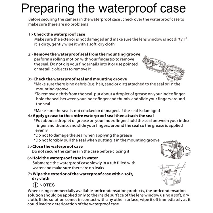 PULUZ Pu7009 40m Underwater Camera Waterproof Housing Case for Panasonic LUMIX DMC-LX100 - Black-13