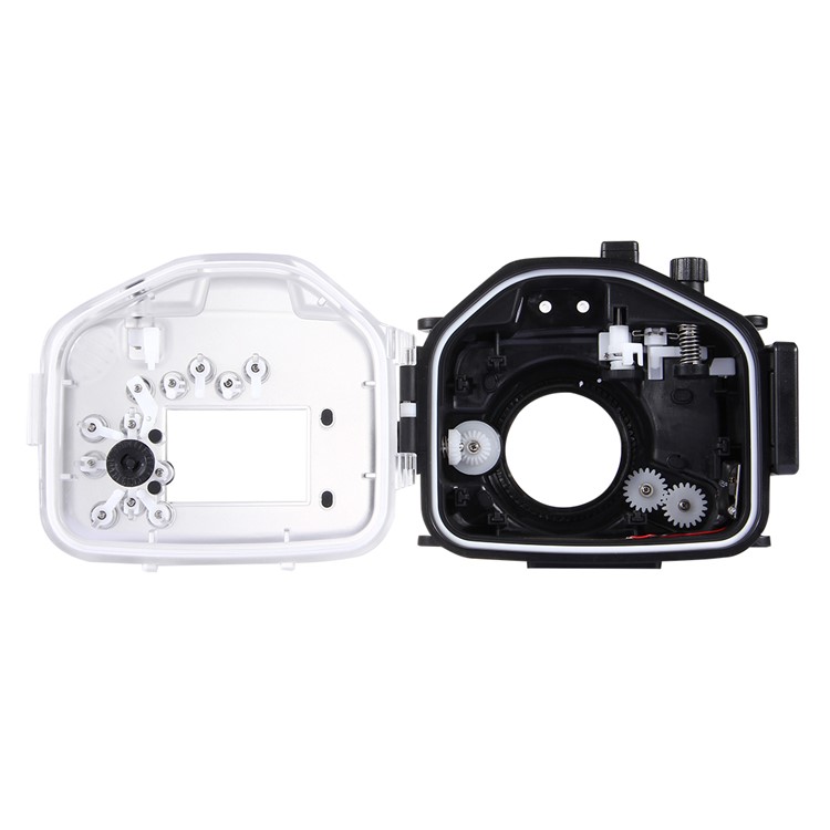 PULUZ Pu7009 40m Underwater Camera Waterproof Housing Case for Panasonic LUMIX DMC-LX100 - Black-5