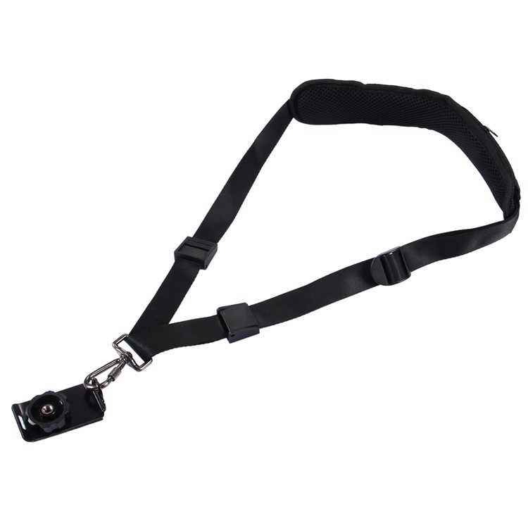 PULUZ Anti-Slip Nylon Quick Release Soft Pad Single Shoulder Camera Strap with Metal Hook for SLR / DSLR Cameras-3