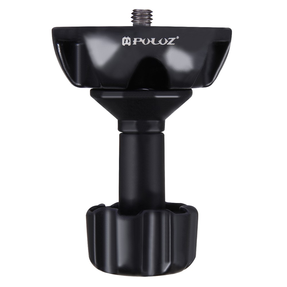 PULUZ PU3503 75mm Half Ball Flat to Bowl Adapter for Fluid Head Tripod DSLR Rig Camera - Black-1