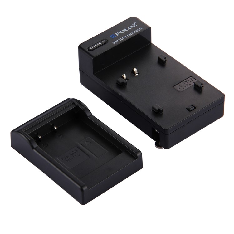 PULUZ PU2150 Portable Travel Charger Battery Charger for CASIO NP-110 Battery - US Plug-5