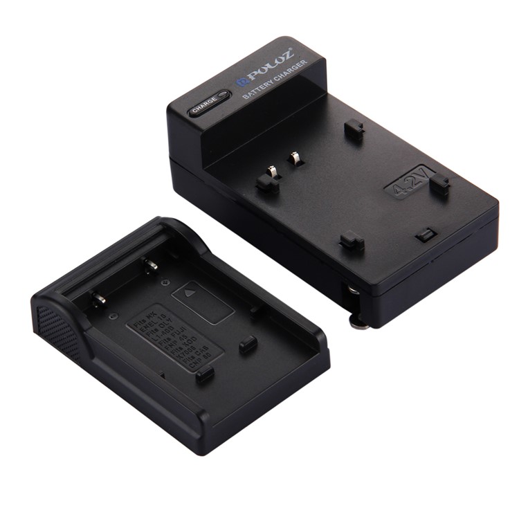 PULUZ PU2142 US Plug Battery Charger for Nikon EN-EL10, Olympus LI-40B, FUJI FNP-45, Kodak K7006, CASIO CNP80 Battery-5