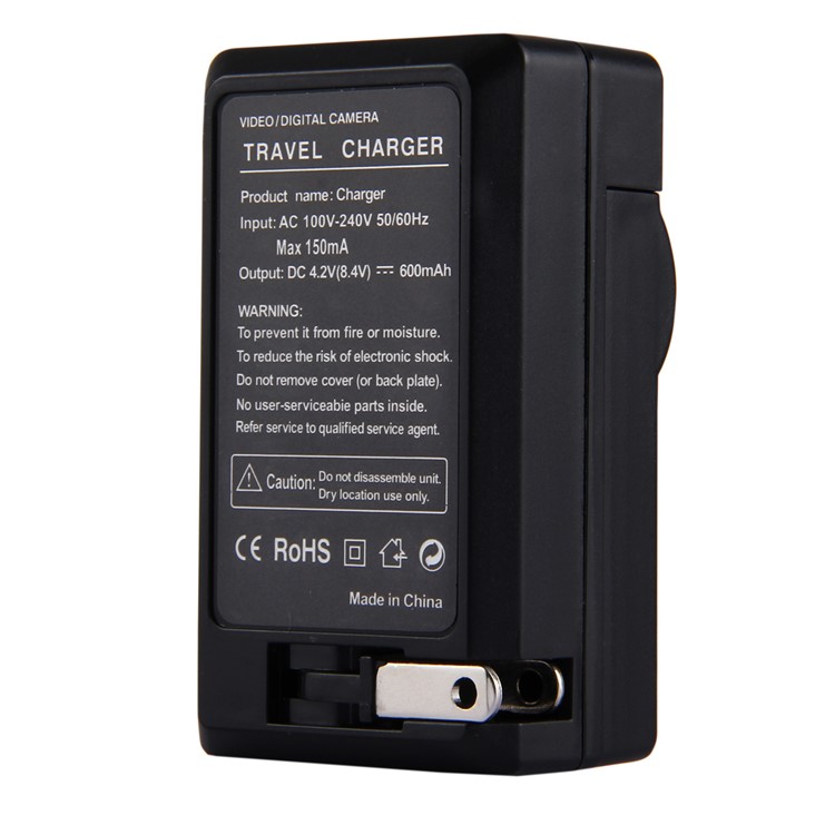 PULUZ PU2151 Portable Travel Battery Charger for CASIO CNP40 Battery - US Plug-3