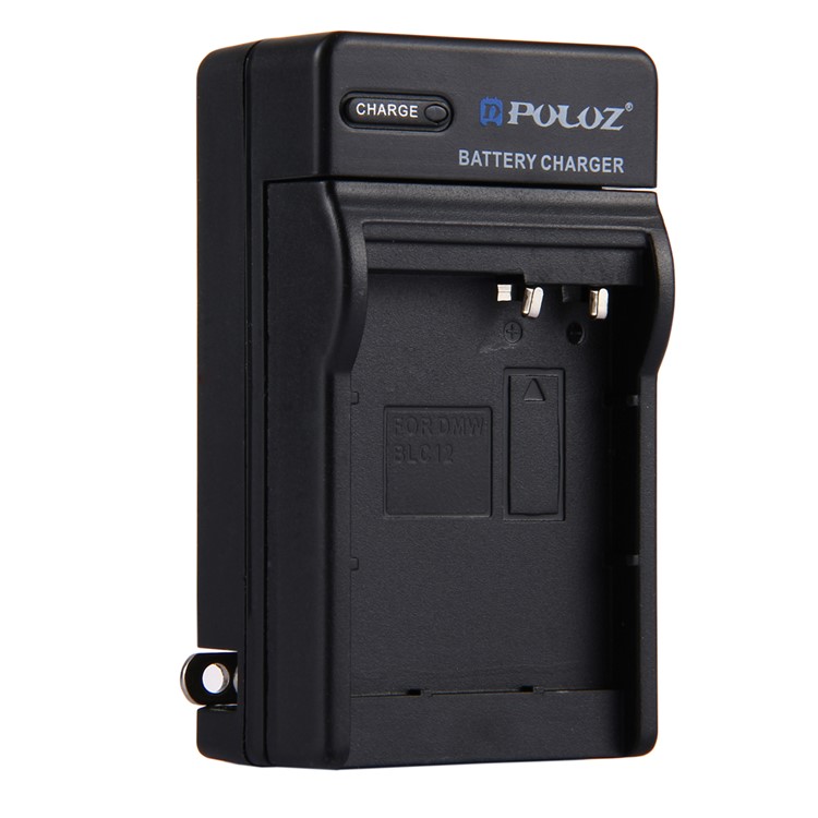 PULUZ PU2160 Portable Battery Charger Travel Charger for Panasonic DMW-BLC12 Battery - US Plug-1