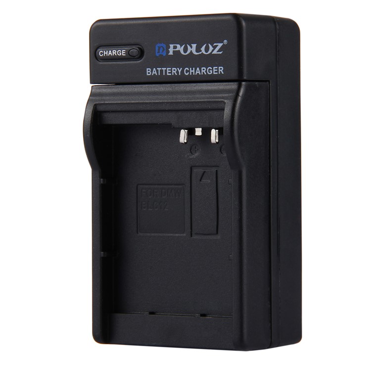 PULUZ PU2160 Portable Battery Charger Travel Charger for Panasonic DMW-BLC12 Battery - US Plug-2