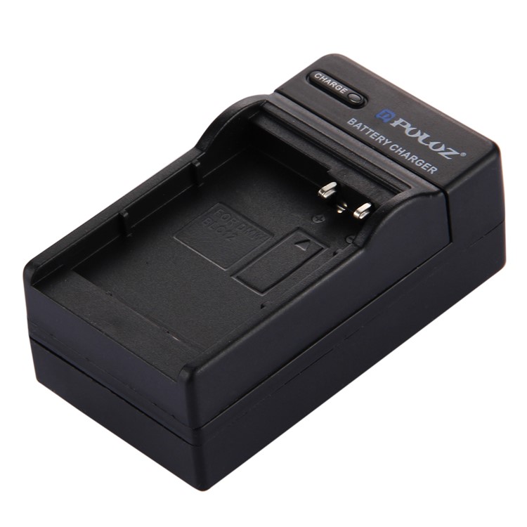 PULUZ PU2160 Portable Battery Charger Travel Charger for Panasonic DMW-BLC12 Battery - US Plug-4