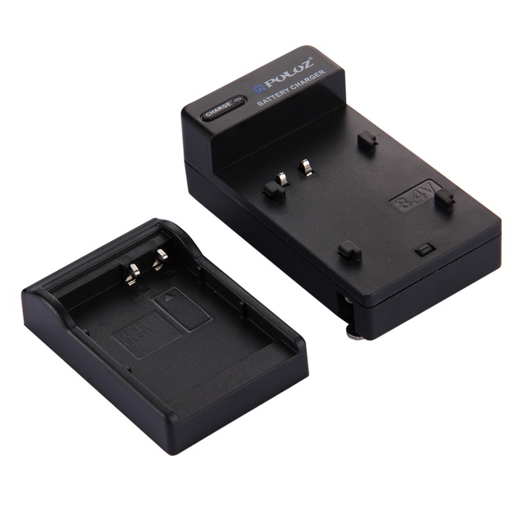 PULUZ PU2160 Portable Battery Charger Travel Charger for Panasonic DMW-BLC12 Battery - US Plug-5