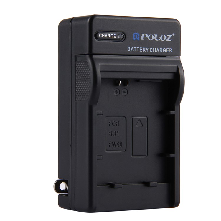 PULUZ PU2134 Travel Battery Charger for Sony NP-FW50 Battery - US Plug-1