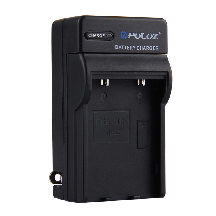 PULUZ PU2141 Battery Charger for Nikon EN-EL5 Battery - US Plug-1