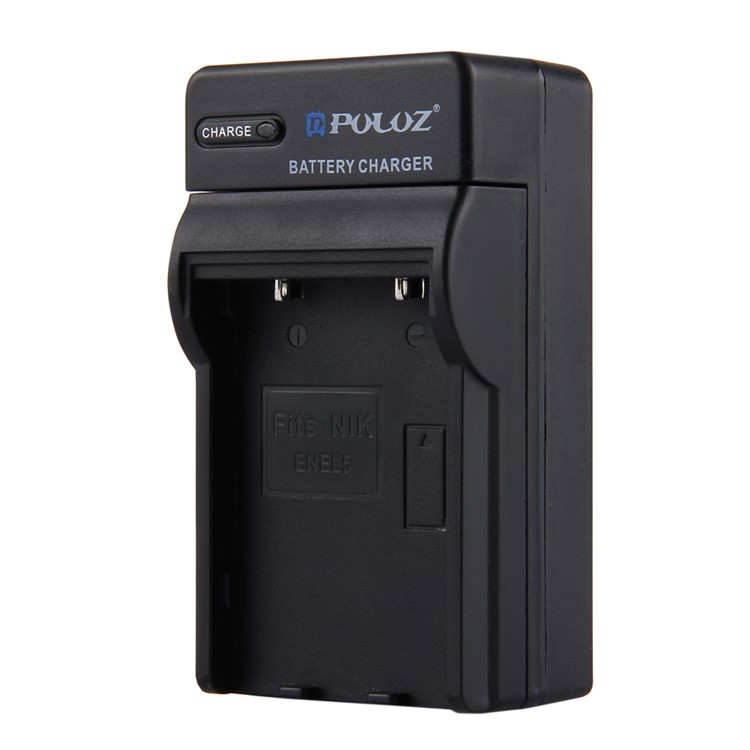 PULUZ PU2141 Battery Charger for Nikon EN-EL5 Battery - US Plug-2