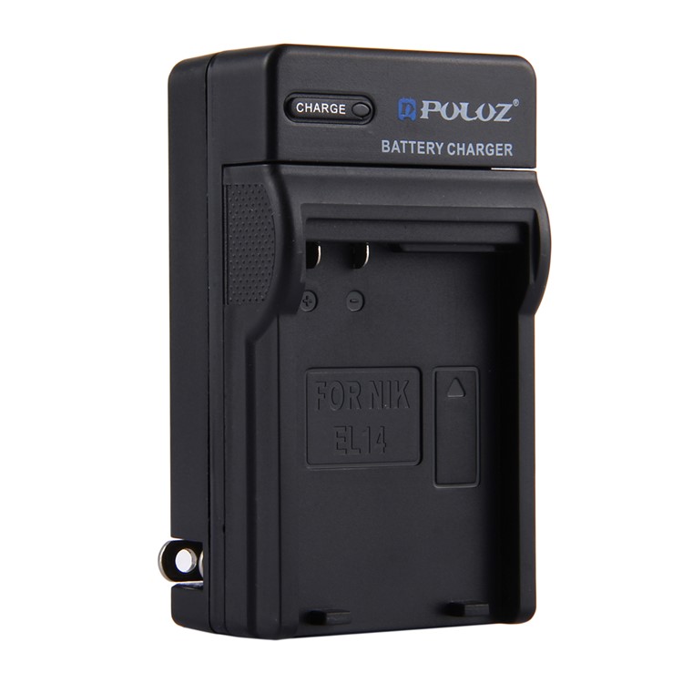 PULUZ PU2144 Travel Battery Charger for Nikon EN-EL14 Battery - US Plug-1